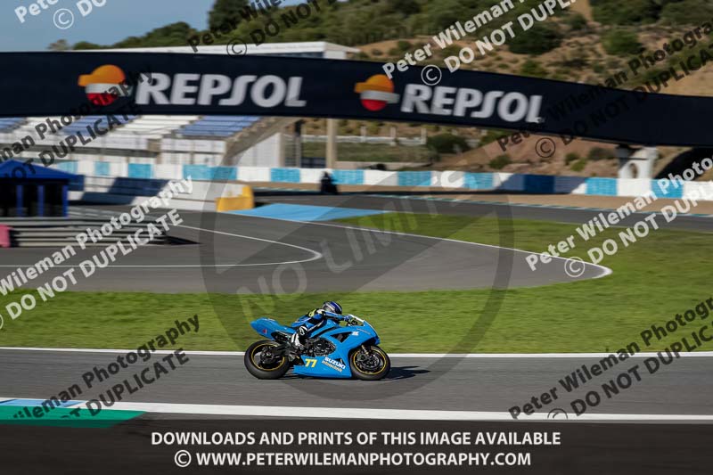 01 to 3rd december 2018;Jerez;event digital images;motorbikes;no limits;peter wileman photography;trackday;trackday digital images