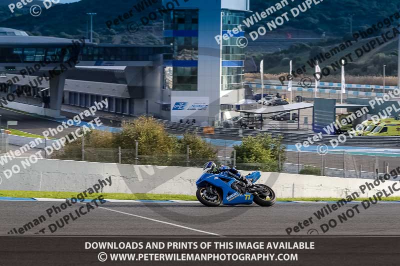 01 to 3rd december 2018;Jerez;event digital images;motorbikes;no limits;peter wileman photography;trackday;trackday digital images