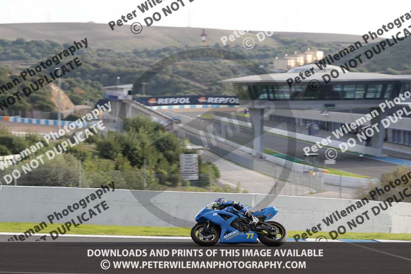 01 to 3rd december 2018;Jerez;event digital images;motorbikes;no limits;peter wileman photography;trackday;trackday digital images