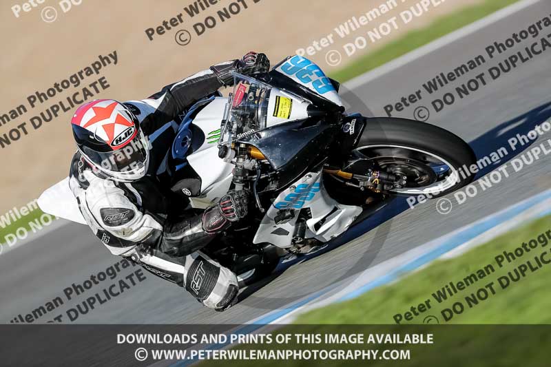 01 to 3rd december 2018;Jerez;event digital images;motorbikes;no limits;peter wileman photography;trackday;trackday digital images