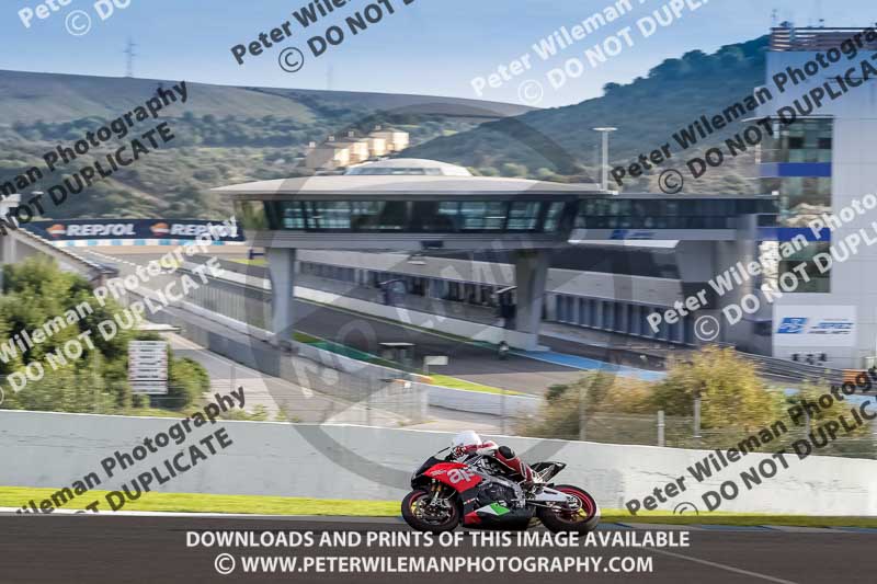 01 to 3rd december 2018;Jerez;event digital images;motorbikes;no limits;peter wileman photography;trackday;trackday digital images