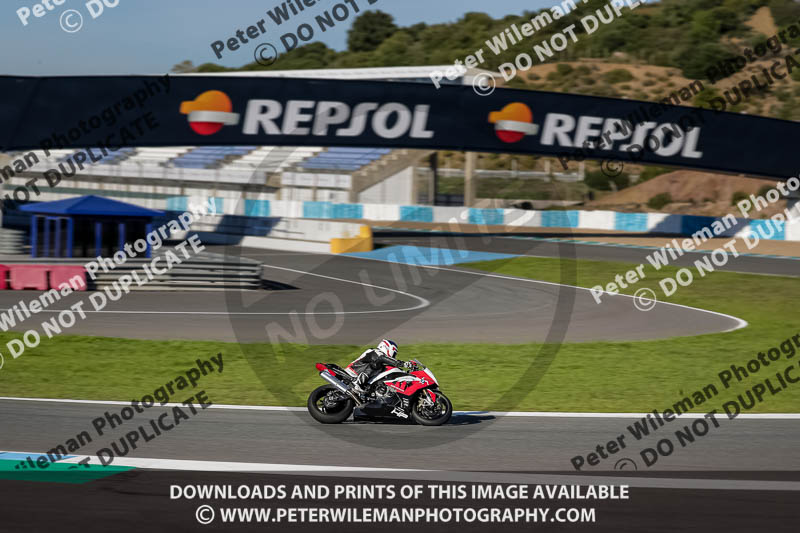 01 to 3rd december 2018;Jerez;event digital images;motorbikes;no limits;peter wileman photography;trackday;trackday digital images