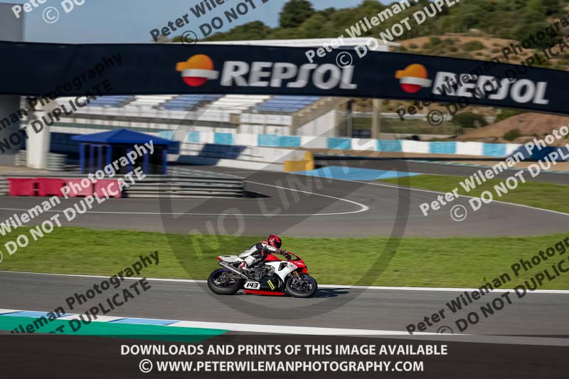 01 to 3rd december 2018;Jerez;event digital images;motorbikes;no limits;peter wileman photography;trackday;trackday digital images