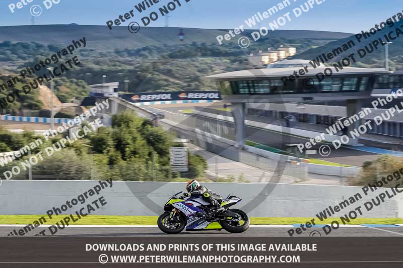 01 to 3rd december 2018;Jerez;event digital images;motorbikes;no limits;peter wileman photography;trackday;trackday digital images