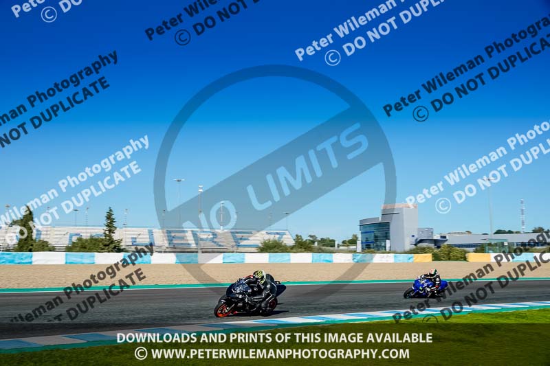 01 to 3rd december 2018;Jerez;event digital images;motorbikes;no limits;peter wileman photography;trackday;trackday digital images