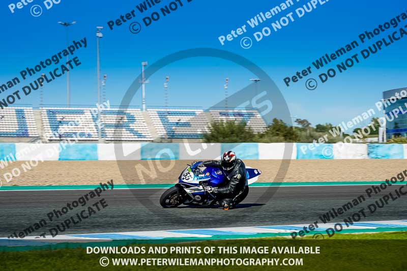 01 to 3rd december 2018;Jerez;event digital images;motorbikes;no limits;peter wileman photography;trackday;trackday digital images