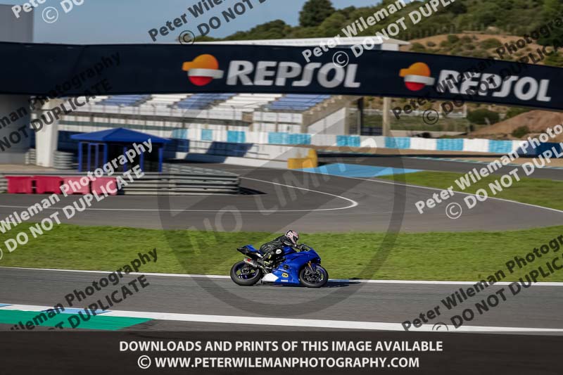 01 to 3rd december 2018;Jerez;event digital images;motorbikes;no limits;peter wileman photography;trackday;trackday digital images