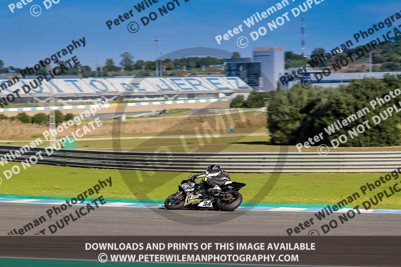 01 to 3rd december 2018;Jerez;event digital images;motorbikes;no limits;peter wileman photography;trackday;trackday digital images