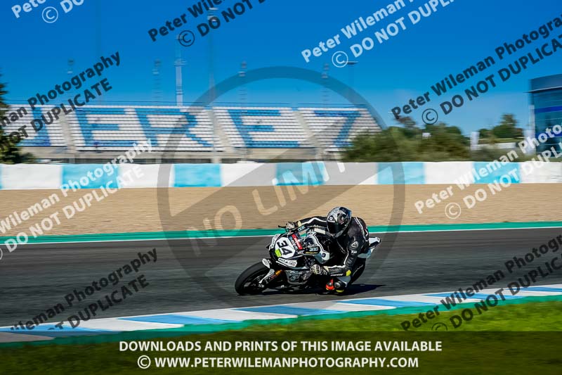 01 to 3rd december 2018;Jerez;event digital images;motorbikes;no limits;peter wileman photography;trackday;trackday digital images