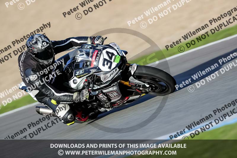 01 to 3rd december 2018;Jerez;event digital images;motorbikes;no limits;peter wileman photography;trackday;trackday digital images