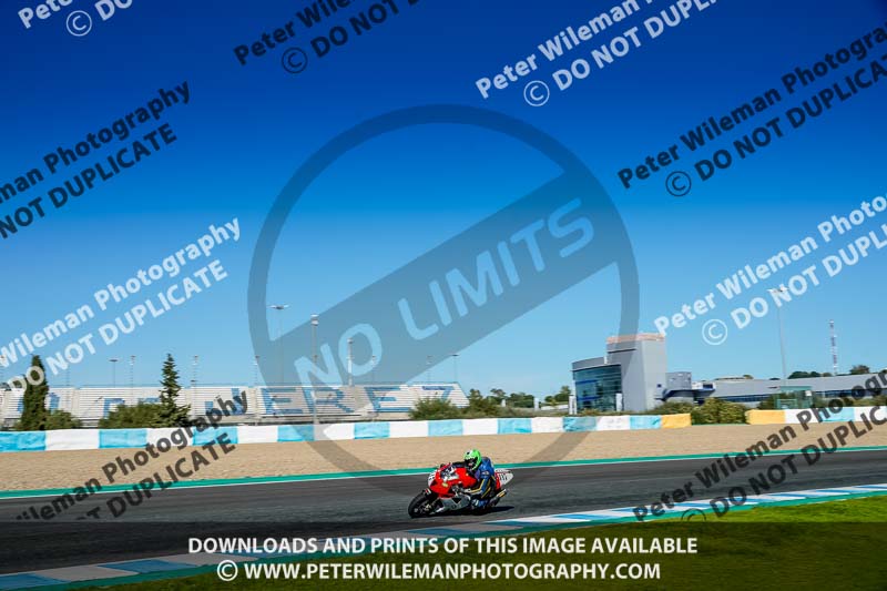 01 to 3rd december 2018;Jerez;event digital images;motorbikes;no limits;peter wileman photography;trackday;trackday digital images