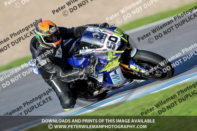 01 to 3rd december 2018;Jerez;event digital images;motorbikes;no limits;peter wileman photography;trackday;trackday digital images