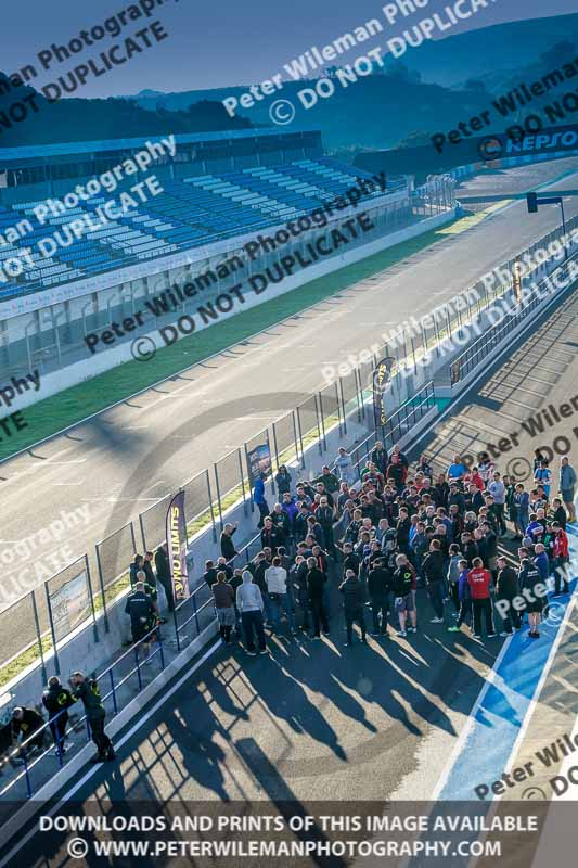 01 to 3rd december 2018;Jerez;event digital images;motorbikes;no limits;peter wileman photography;trackday;trackday digital images